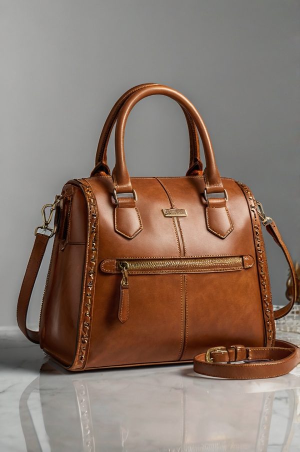 Leather Handbag 35