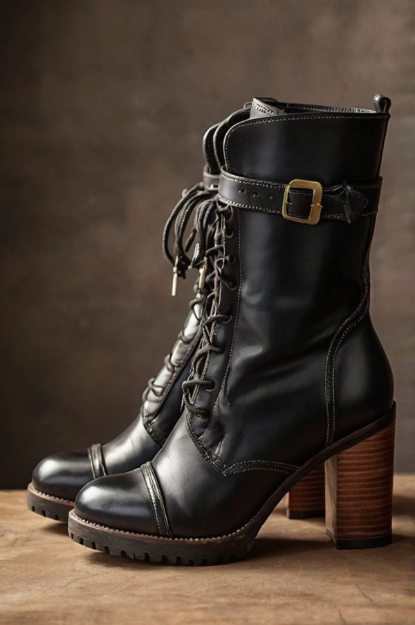 Women Leather Boots 10